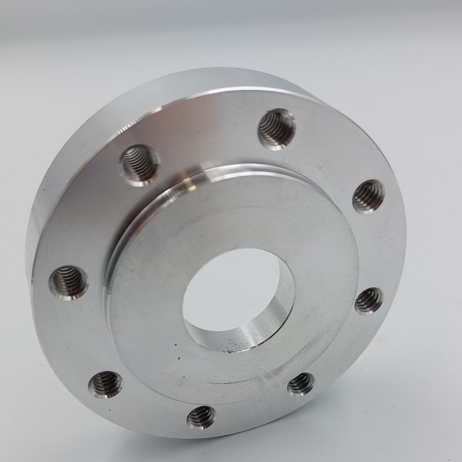 Kółko wyważające — Toczenie + wiercenie, Aluminium — realizacja iDeal CNC