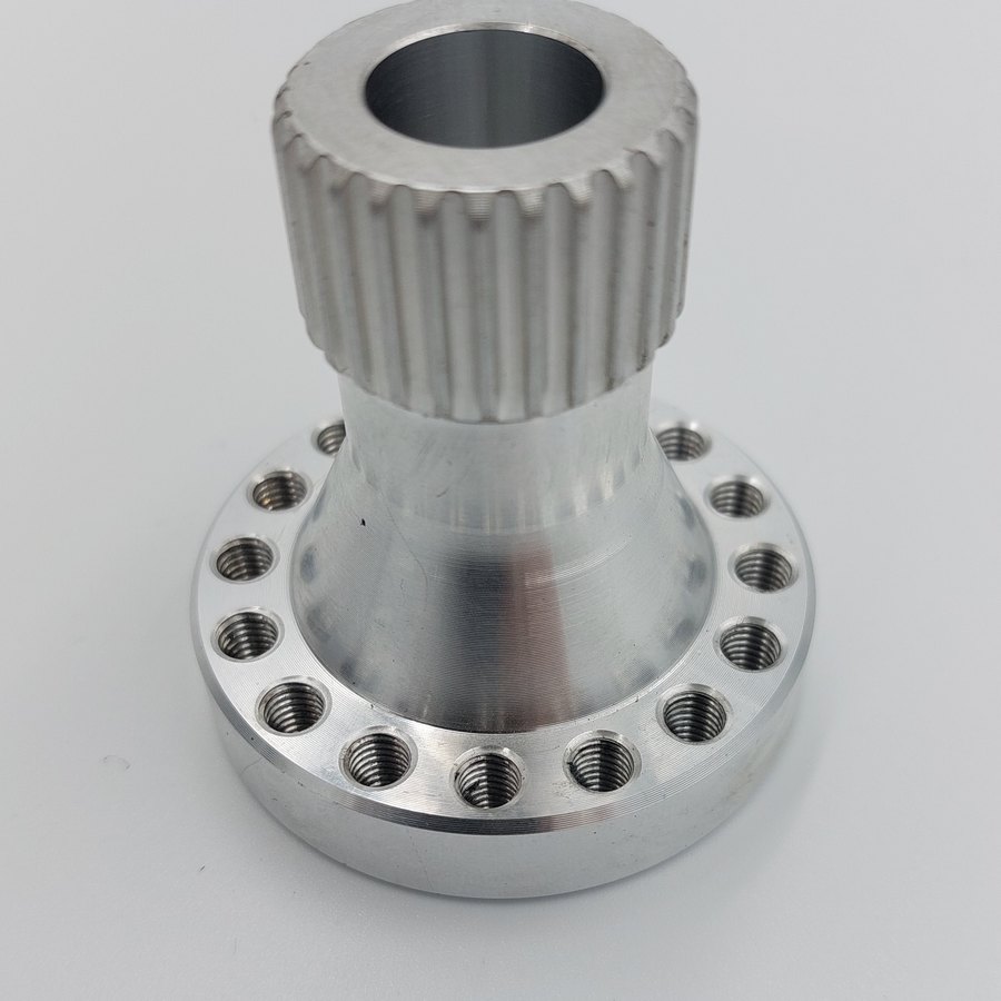 Tuleja enkodera z wyważaniem — Frezowanie + toczenie, Aluminium — realizacja iDeal CNC